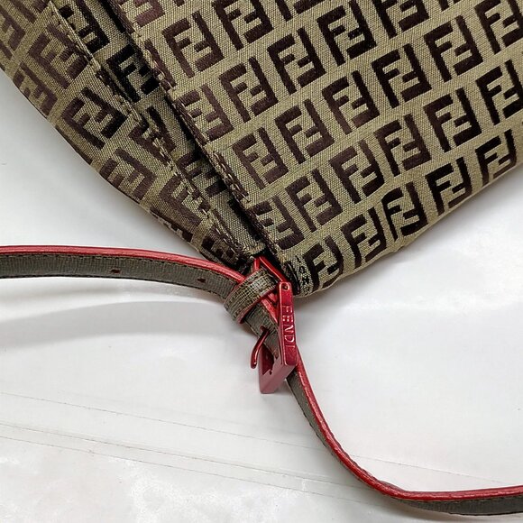Fendi Hand Bag Brown Canvas mon-684-091725 - Picture 6 of 16